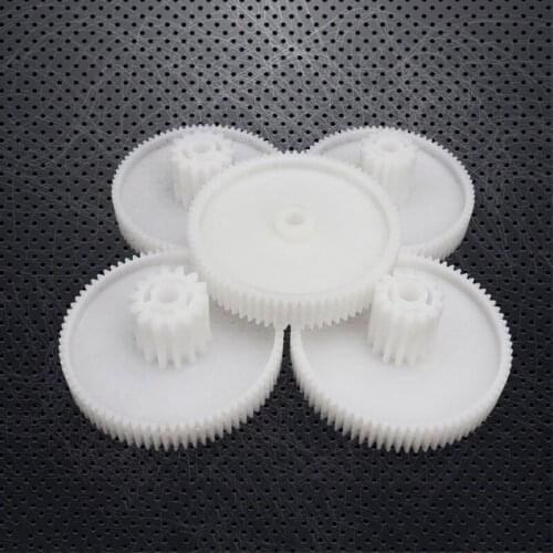 5pcs Gear Spare Parts for Electric Meat Grinder Plastic Mincer Wheel MYW-39 for Diva Philips Supra Sinbo Daewoo Orion Vigor