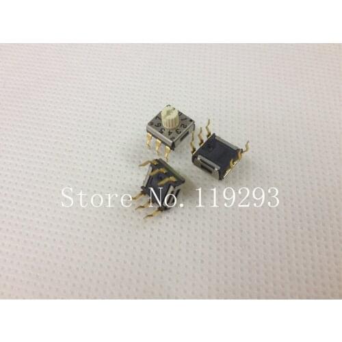 [BELLA] potentiometer-SGAMIE.C Japan 1248C rotary coding switch 0-9/10 bit DIP 7 * 7 positive yards RDS610--20pcs/lot