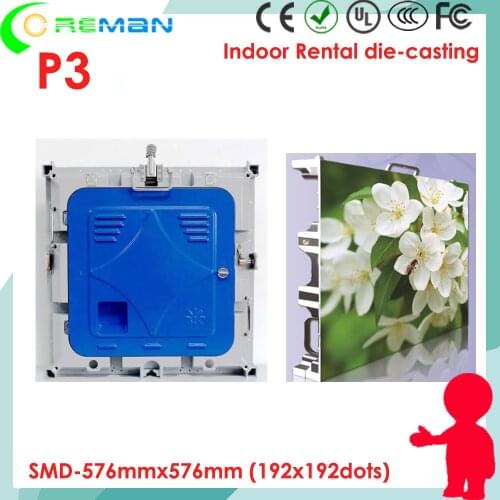 Freeshipping Big advertising led display screen unit indoor p3mm led dotmatrix smd full color , high brightness