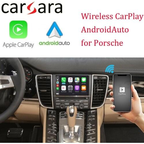 Wireless Apple Carplay For 718 911 Bosxter Cayman Macan Cayenne Pana mera PCM3.1 PCM 4.0 CDR 3.1 Android Auto Module Box