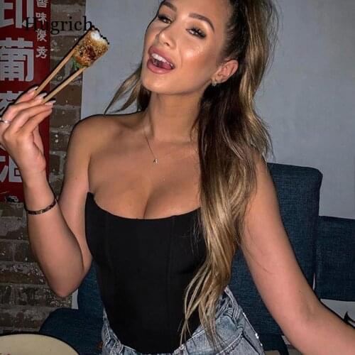 Sleeveless Off Shoulder Velvet Fashion Sexy Corset Crop Tops Vest Female Underwear Backless Bustier Top Solid