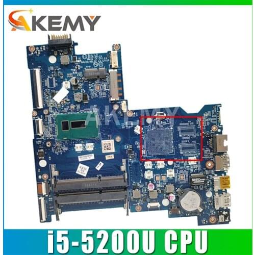 BDL50 LA-D703P/LA-C701P for HP 15-AY 15-AC notebook motherboard CPU i5 5200U DDR3 100% test work