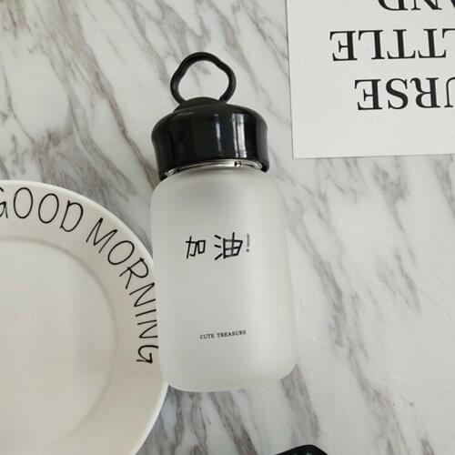Harajuku Style Text Matte Simple Fashion Multi-function Mobile Phone Holder Pull Ring Cup Cover Cup