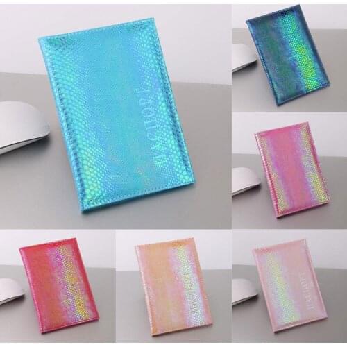 Casual PU Leather Passport Covers Travel Accessories ID Bank Credit Card Bag Men Women Passport Business Holder wallet Case