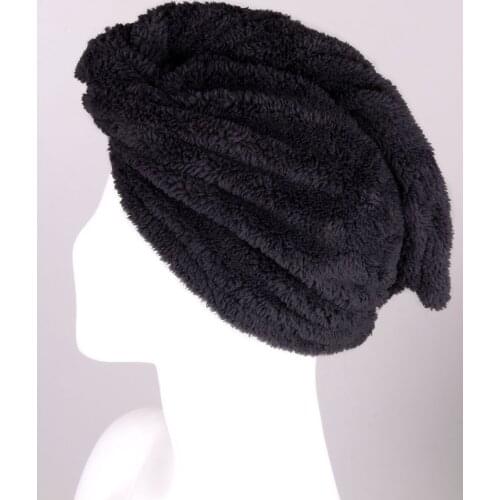 Girls Hair Drying Hat Quick-dry Hair Towel Cap Hat Bath Hat Microfiber Solid Towel Cap Super Absorption Turban hair Dry Cap