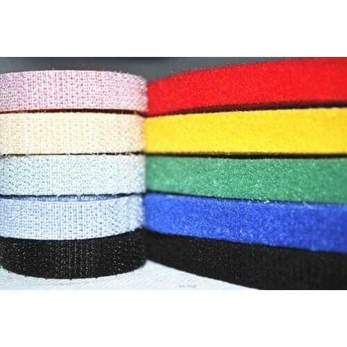 3/8"(10mm)Width 50meters length.hook and loop Fastening Cable Ties Self-locking zip strap Roll