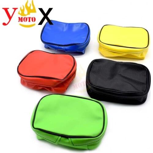 Off Road Motorcycle Rear Tool Bag Tail Kit Storage PU Leather Waterproof For Honda CRF150 CRF250 CRF450 XR250R XR350R XR600