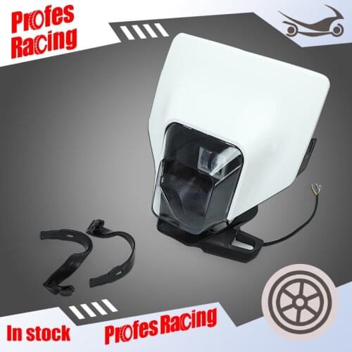 Motorcycle LED Headlight Head For Husqvarna FC FE FX TC TE TX 125 250 300 350 450 501 FE250 FC250 TE300 Headlamp