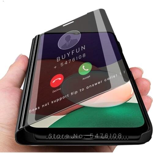 Samung a 22 5g case smart mirror magnetic stand flip shell on for samsung galaxy a22 a 22 2021 5g sm-a226b/dsn 6.6'' coque funda