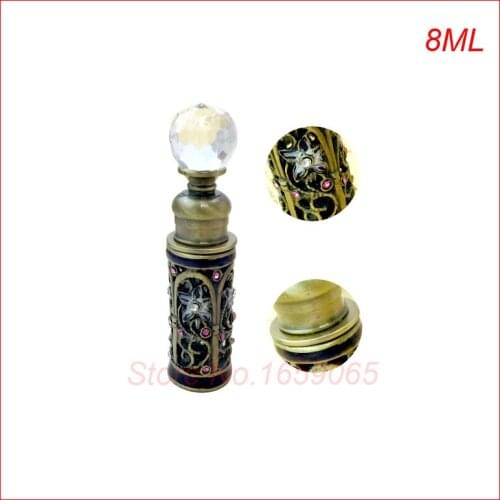 High quality 8ml essential oil bottle perfume sample bottles cosmetic packaging glass bottles small pefume atomizer containers