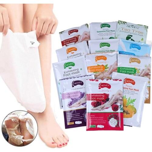 Women Foot Mask Sock Peel Remove Dead Skin Feet Care Moisturized Silicone Socks