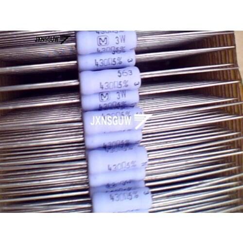20PCS NEW Original Matsushita 5% 3W430R advanced resistance 3W 430R Metal oxide film resistor 430R 3W 430ohm