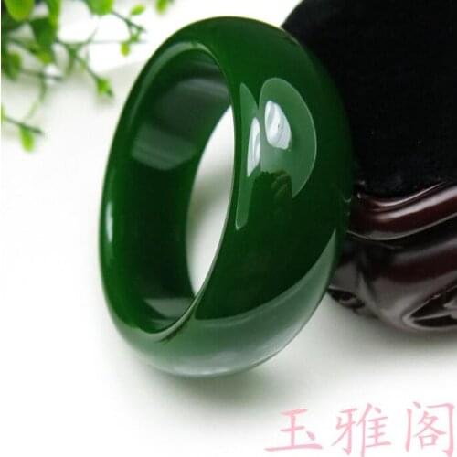 Bracelet for women браслет для женщин Special grade A Xinjiang Hetian jade jasper bracelet spinach green jasper bracelet widened