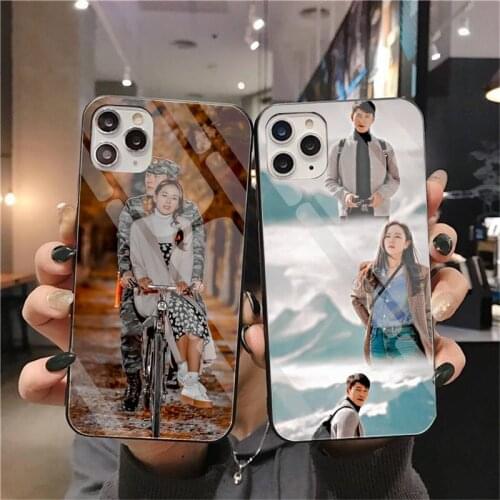 Crash Landing On You Phone Case Tempered Glass For IPhone 12 Pro Max Mini 11 Pro XR XS MAX 8 X 7 6S 6 Plus SE 2020 Cover