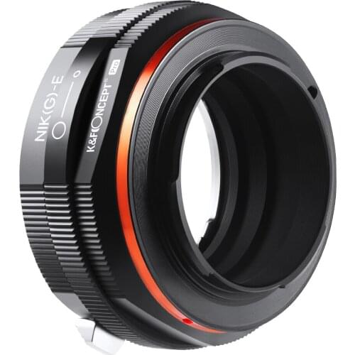 K&F Concept NIK(G) Lens To NEX PRO E Mount Adapter for Nikon-G AF-S F AIS AI Lens To for Sony Nex E Mount Lens Adapter