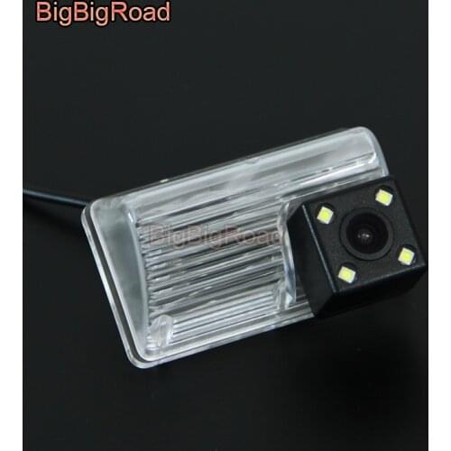 BigBigRoad For BYD F3 F3R S6 M6 E6 F3DM Car Rear View Reverse Backup Camera HD CCD Night Vision parking camera