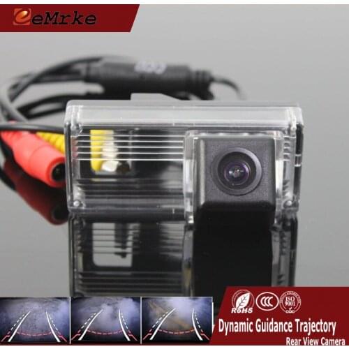 EEMRKE For Lexus LX470 J100 GX470 J120 1998-2009 Dynamic Trajectory Parking Line Car Reverse Rearview Reversing Tracks Camera