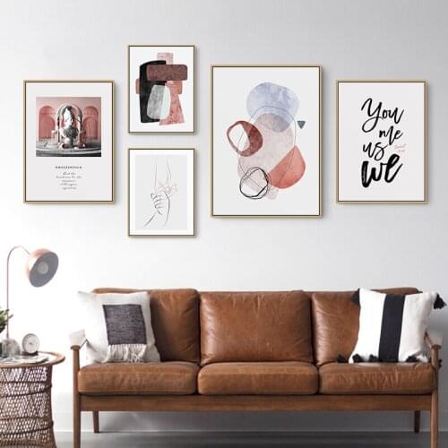 Nordic abstract Renaissance Wall Art Canvas Posters and Prints Decorative Picture Modern minimalist statue Living Room Decor