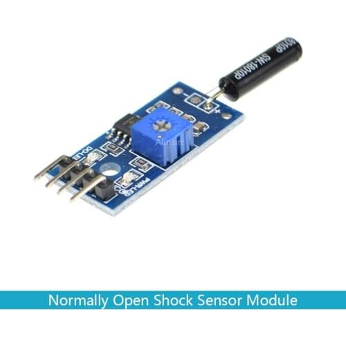 Normally Open Shock Sensor Module Vibration Sensor Module for Arduino Alarm Module