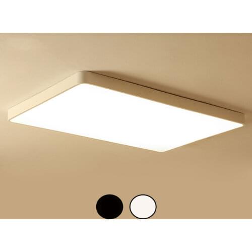 Modern minimalist atmosphere living room ceiling lamp household rectangular led ceiling lamp indoor ultra-thin lighting fixture