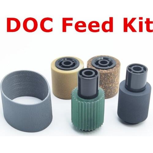 3PCS ADF DOC FEEDER BETL PICKUP SEPARATION ROLLER A806-1295 A806-1321 FOR RICOH 1075 2060 2075 MP 6500 7500 7502 8000 8001 9002