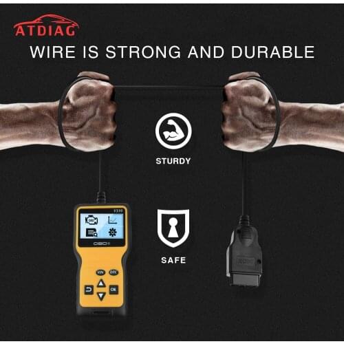 V310 Code Reader Scanner V1.1 Check Engine Fault V310 Car Speed Probe Diagnostic Tool V310 Code Scanner V310 OBD2 Scanner