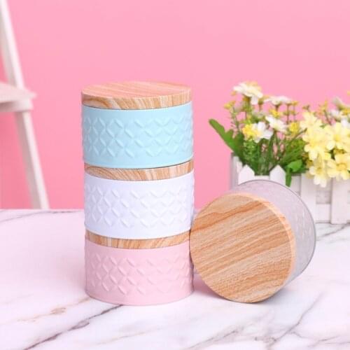 4PCS Aromatherapy Candle Tin Jars DIY Metal Candle Container Making Kit Holder Storage Case Jewelry Candy Cookie Box