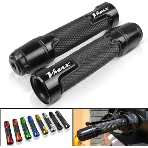 7/8" Aluminum Motocycle Handlebar Hand Grips hand Handle grip For Yamaha VMAX1200 V-Max 1200