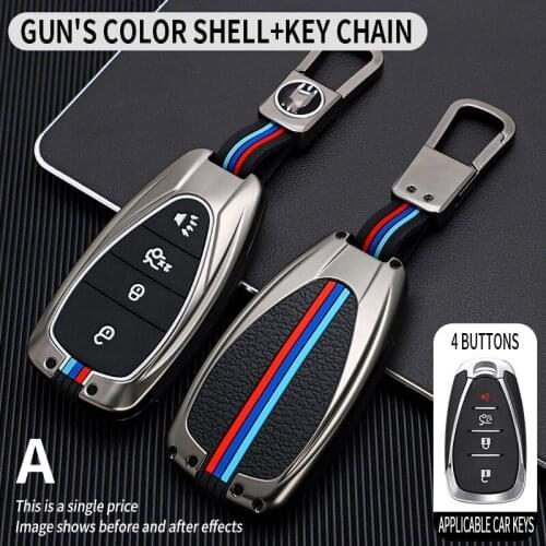 Car Key Cover Case Fob Shell For Chevrolet Cruze Spark Sonic Camaro Volt Bolt Trax Malibu Captiva Lacetti Aveo 2 3 4 5 Button