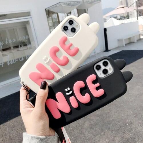 Cute Cartoon Animal Phone Case For iPhone 12 mini 11 Pro Max Cases Soft Silicone Cover For iPhone 6 6s 7 8 plus X XR Xs Max