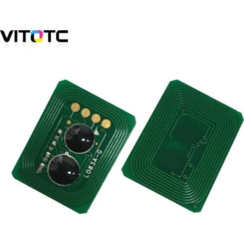 Color Toner Chip For Oki data C9655 C 9655 Printer Copier Toner Cartridge Reset Refill Chips 43837132 43837131 43837130 43837129