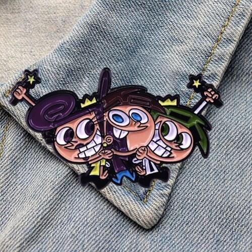 DZ1009 Anime Jewelry Creativity Enamel Pins Badge for Backpack Collar Lapel Pin Hat Jewelry Gifts for Friends