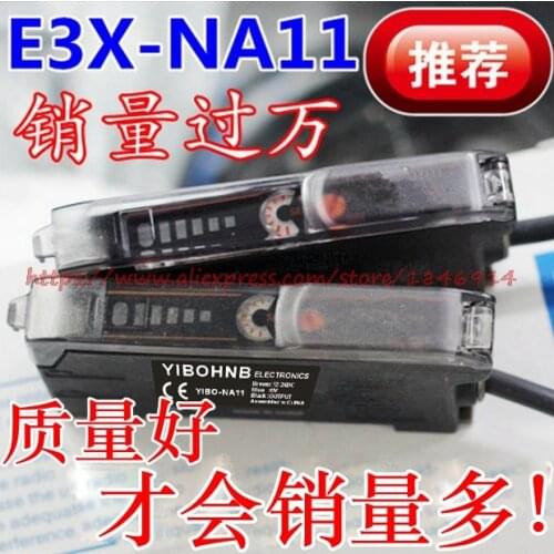 E3x-na11 new original optical fiber amplifier E3X-NA11 photoelectric switch fiber optic sensor