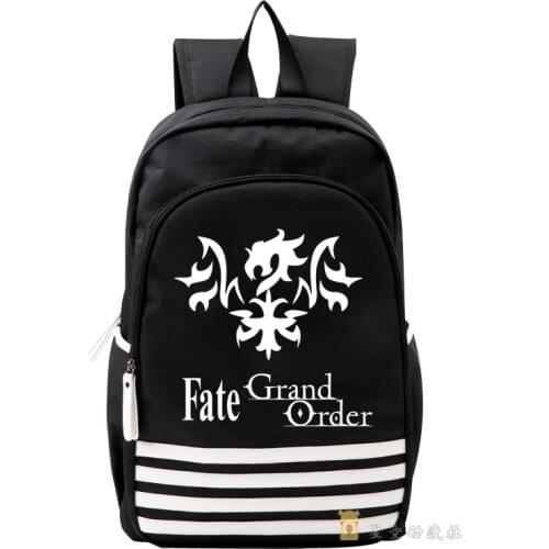 FGO Fate Grand Order Cosplay Luminous Oxford Backpack Student School Shoulder Bag Teentage Laptop Travel Rucksack Gift