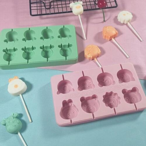 Chocolate Mold Not Easy Deformed Non-stick Silicone Easy to Demold Elastic Kitchen Mold Sweet Candy DIY Baking Mold for Kids