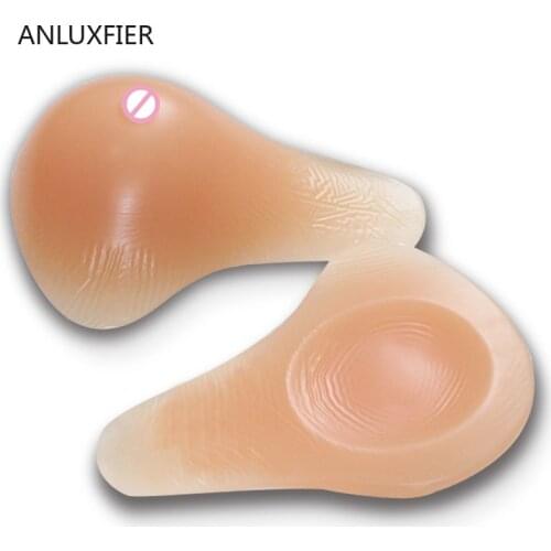 H9739 Artificial Boobs Bra After Breast Cancer Surgery Special Silicone Breast Surgical Resection Lengthened Shaped Prosthesis