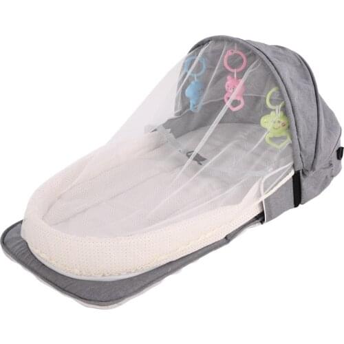 Multi-Function Portable Baby Bed Sleeping Nest Travel Beds Baby Nest for Newborns Portable Cribs for Baby Multifunction