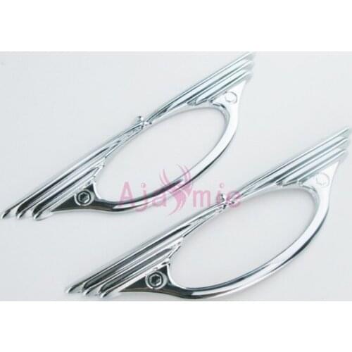 For Toyota Yaris 2008 2009 2010 2011 2012 Side Lamp Cover Light Overlay Panel Indicator Blinker Chrome Car Styling Accessories