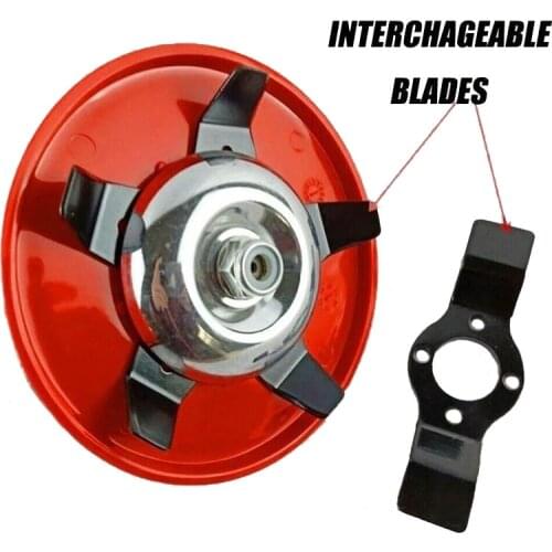 Paddy field Dry land universal Brush Cutter Blade Trimmer Metal Blades Trimmer Head Garden Grass Trimmer Head for Lawn Mower