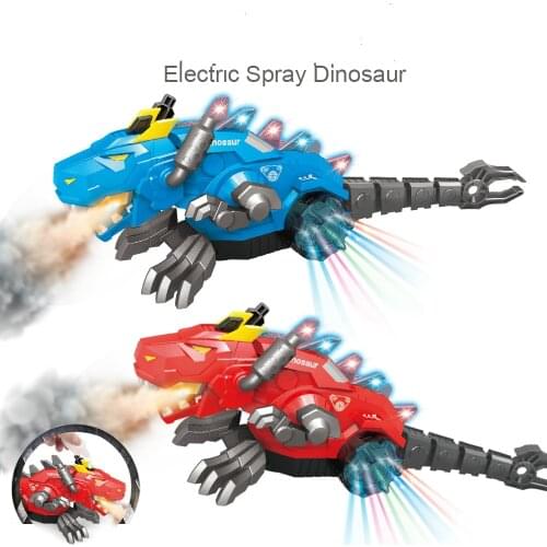 Pop Spray Dinosaur Dragon Function Electric Toys With Music Electronic Robot Pet Gift Box Christmas Gifts For Children