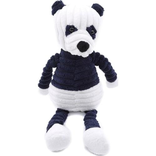 Ruiwjx Striped Plush Toy Simulation Forest Animal Panda Soft Toys Cute Baby Doll