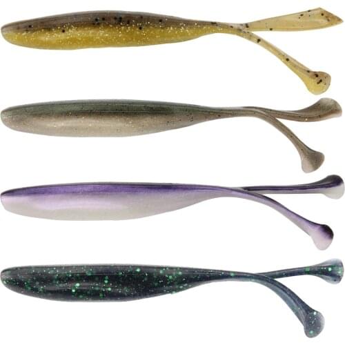The Jerk Minnow 10g 12.7cm Add Salt Soft Plastics Jerk Shad Spinnerbait Trailer Soft Jerkbaits 5pcs Per Pack