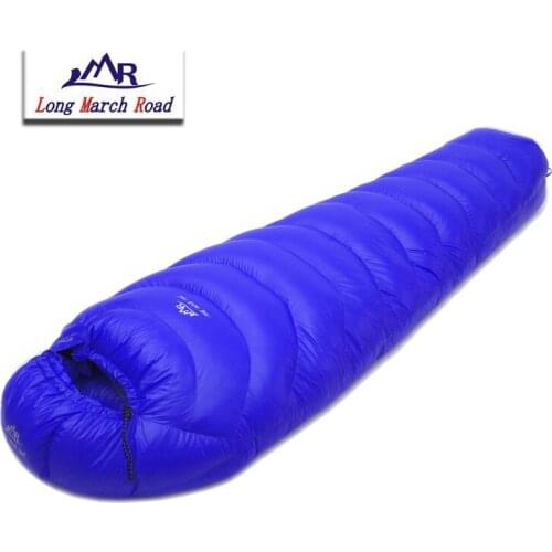 LMR White Goose Down 2000G Filling -30C~-20C Temperature Waterproof Comfortable Winter Down Sleeping Bag Uyku Tulumu Slaapzak