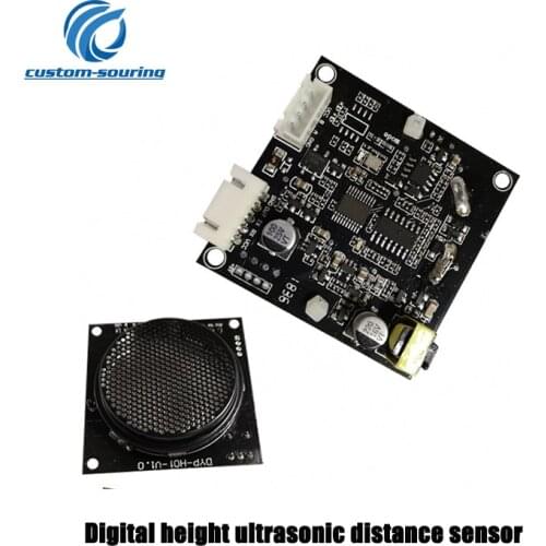 High Precision 100-8000mm 50KHZ Ultrasonic Ranging Sensor Digital height ultrasonic distance sensor 5-12V Range Sensor