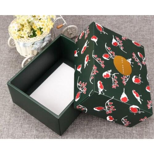 High-end custom engraving gift boxes rectangle box kraft paper bowknot coke packing box Valentines Day gift box ---DH12183