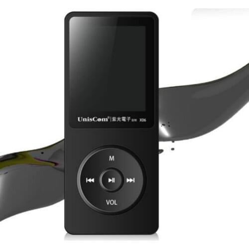 X06 Mini Bluetooth MP3 Player, Support FM Radio, Recording, Video Playback, Outdoor Portable Walkman