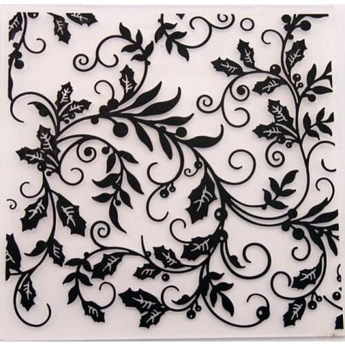 YINISE Plastic Embossing Folder For Scrapbook Stencils LEAVES DIY PAPER Album Cards Making CRAFT SUPPLIES Scrapbooking MOLDS
