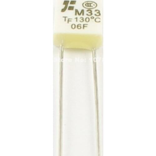 10pcs M33 Cutoff TF 130 Degree Thermal Fuse
