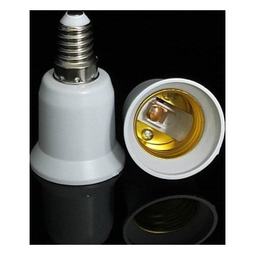 100pcs E14 To E27 Light Bulb Lamp Holder Socket Adapter Converter wholesale Dropshipping