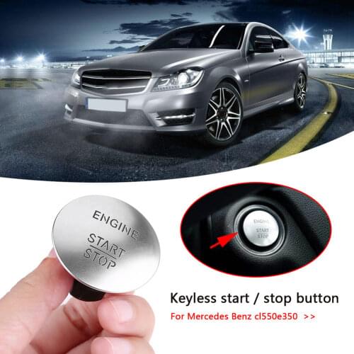 2021 Engine Push to Start Button Keyless Ignition Switch Button Engine Ignition Switch for Mercedes-Benz 2215450714